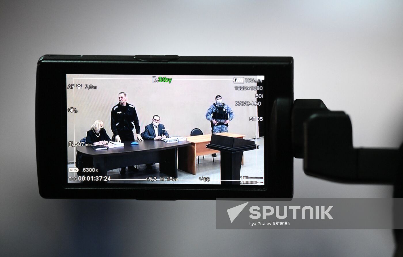 Russia Navalny New Case Trial