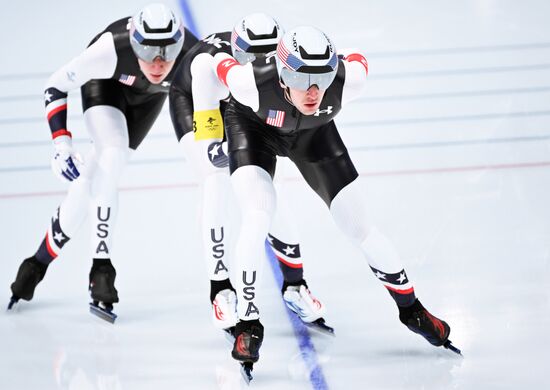 China Olympics 2022 Speed Skating Men Team Pursuit