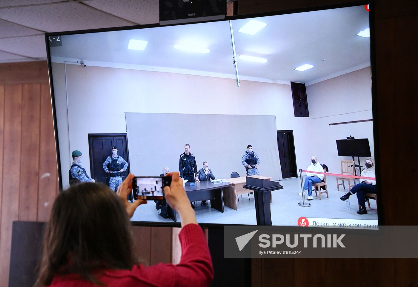 Russia Navalny New Case Trial