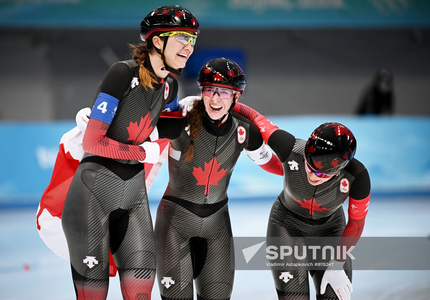 China Olympics 2022 Speed Skating Women Team Pursuit