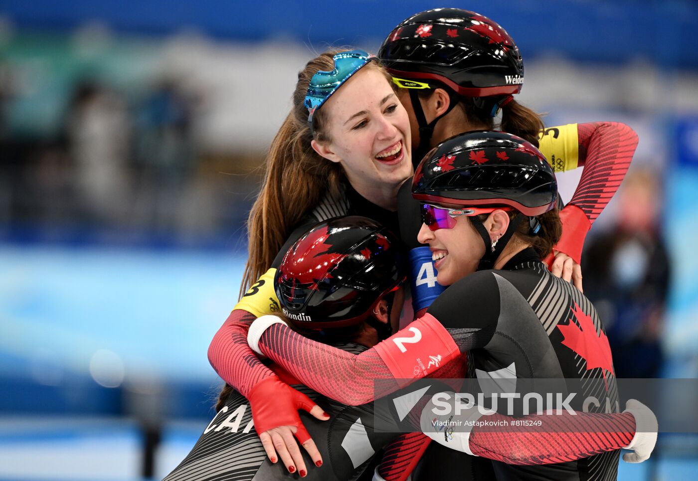 China Olympics 2022 Speed Skating Women Team Pursuit