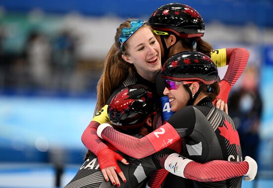 China Olympics 2022 Speed Skating Women Team Pursuit
