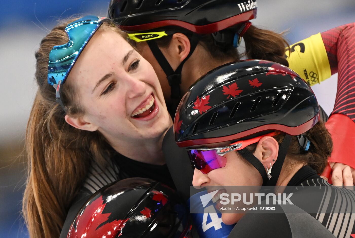 China Olympics 2022 Speed Skating Women Team Pursuit