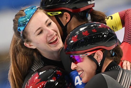 China Olympics 2022 Speed Skating Women Team Pursuit