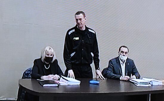 Russia Navalny New Case Trial