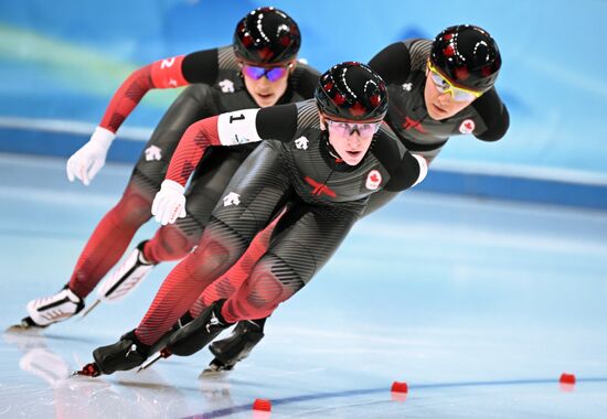 China Olympics 2022 Speed Skating Women Team Pursuit