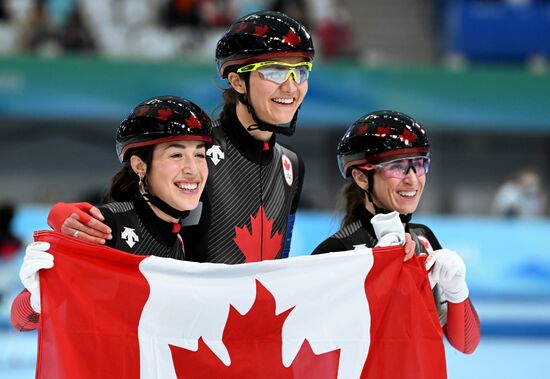 China Olympics 2022 Speed Skating Women Team Pursuit