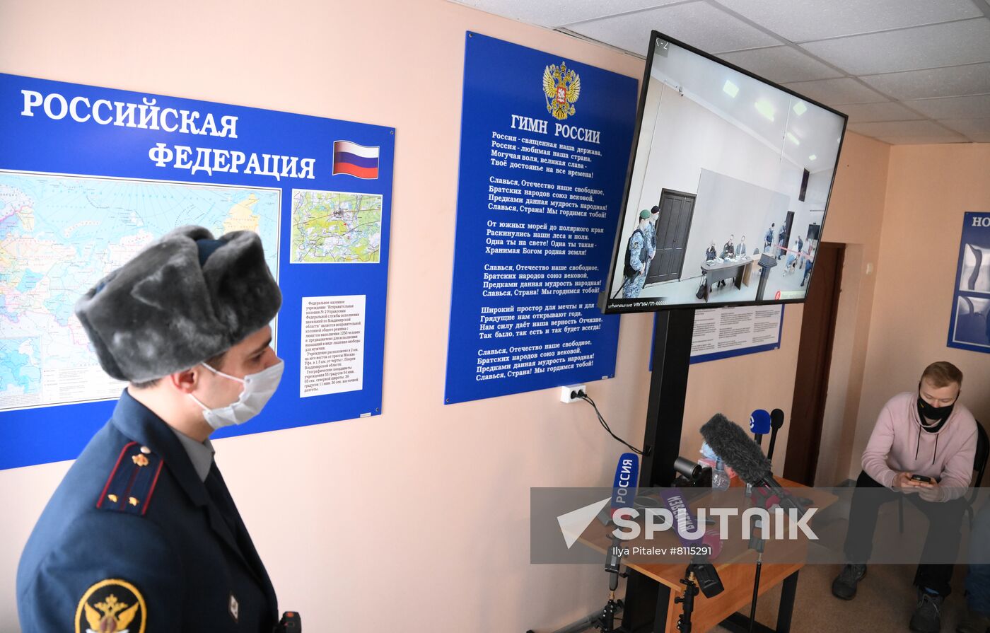 Russia Navalny New Case Trial
