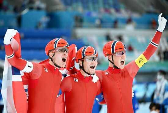 China Olympics 2022 Speed Skating Men Team Pursuit
