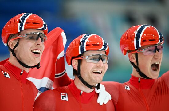 China Olympics 2022 Speed Skating Men Team Pursuit