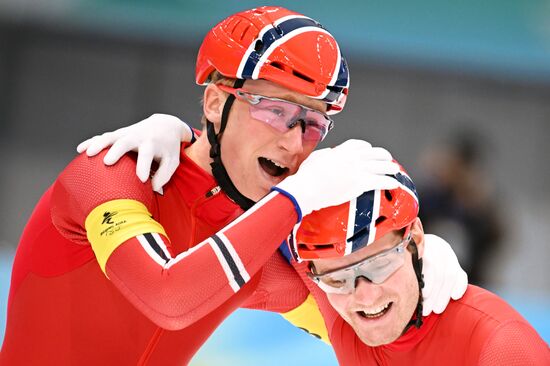 China Olympics 2022 Speed Skating Men Team Pursuit