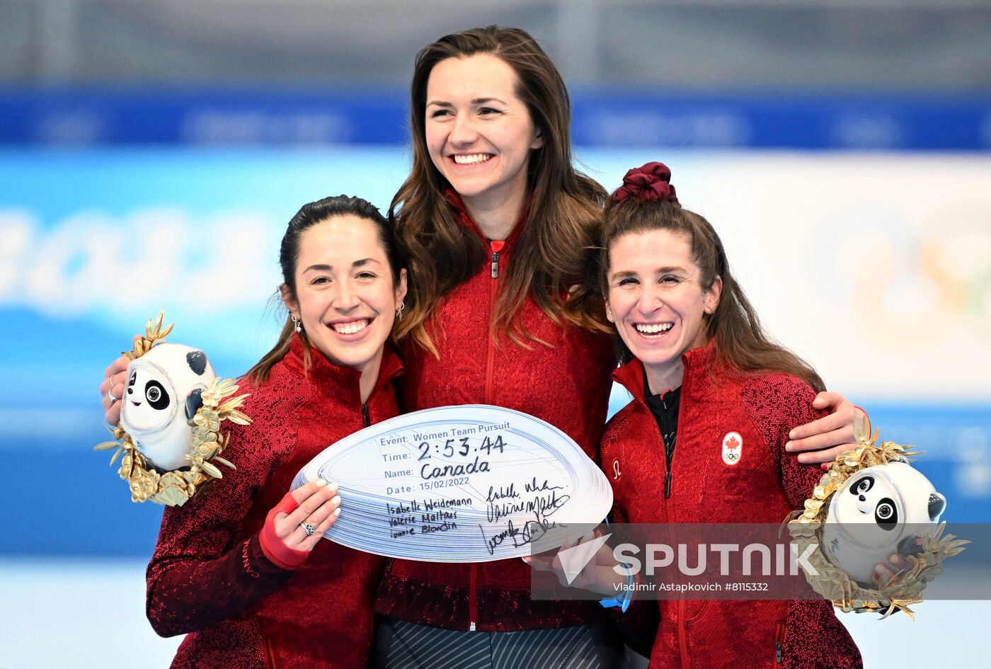China Olympics 2022 Speed Skating Women Team Pursuit