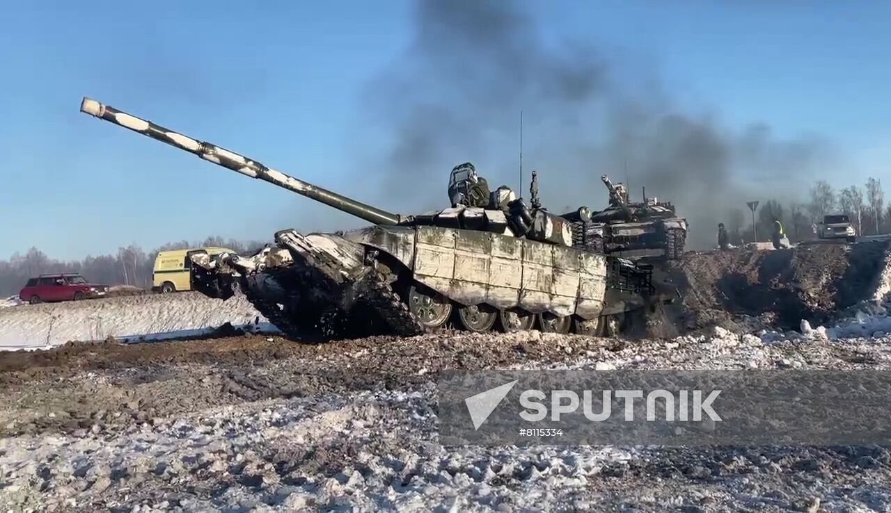 Russia Military Drills Troops Withdrawal
