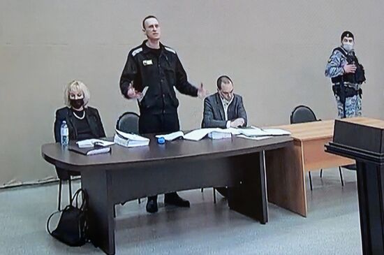 Russia Navalny New Case Trial