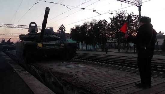 Russia Military Drills Troops Withdrawal