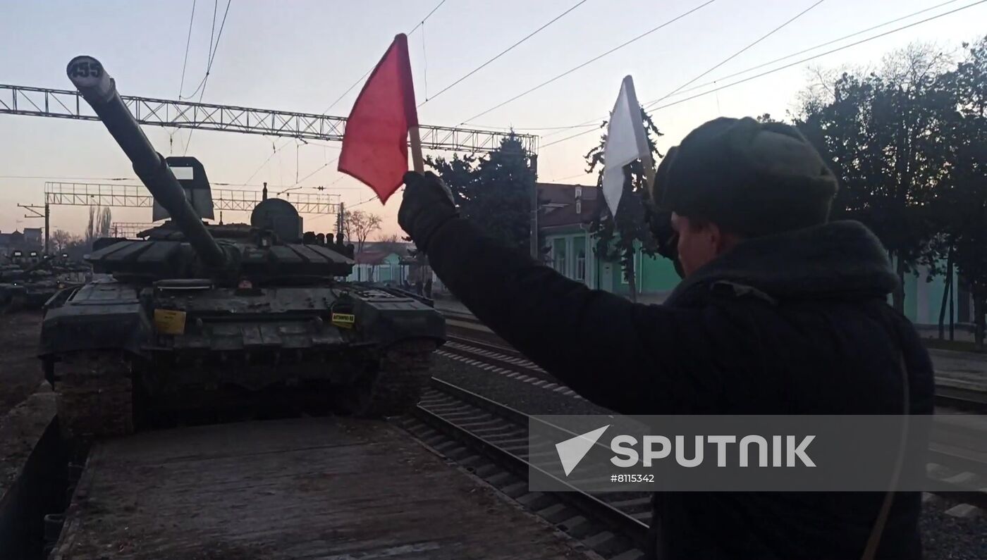 Russia Military Drills Troops Withdrawal