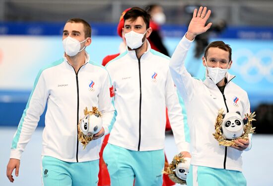 China Olympics 2022 Speed Skating Men Team Pursuit