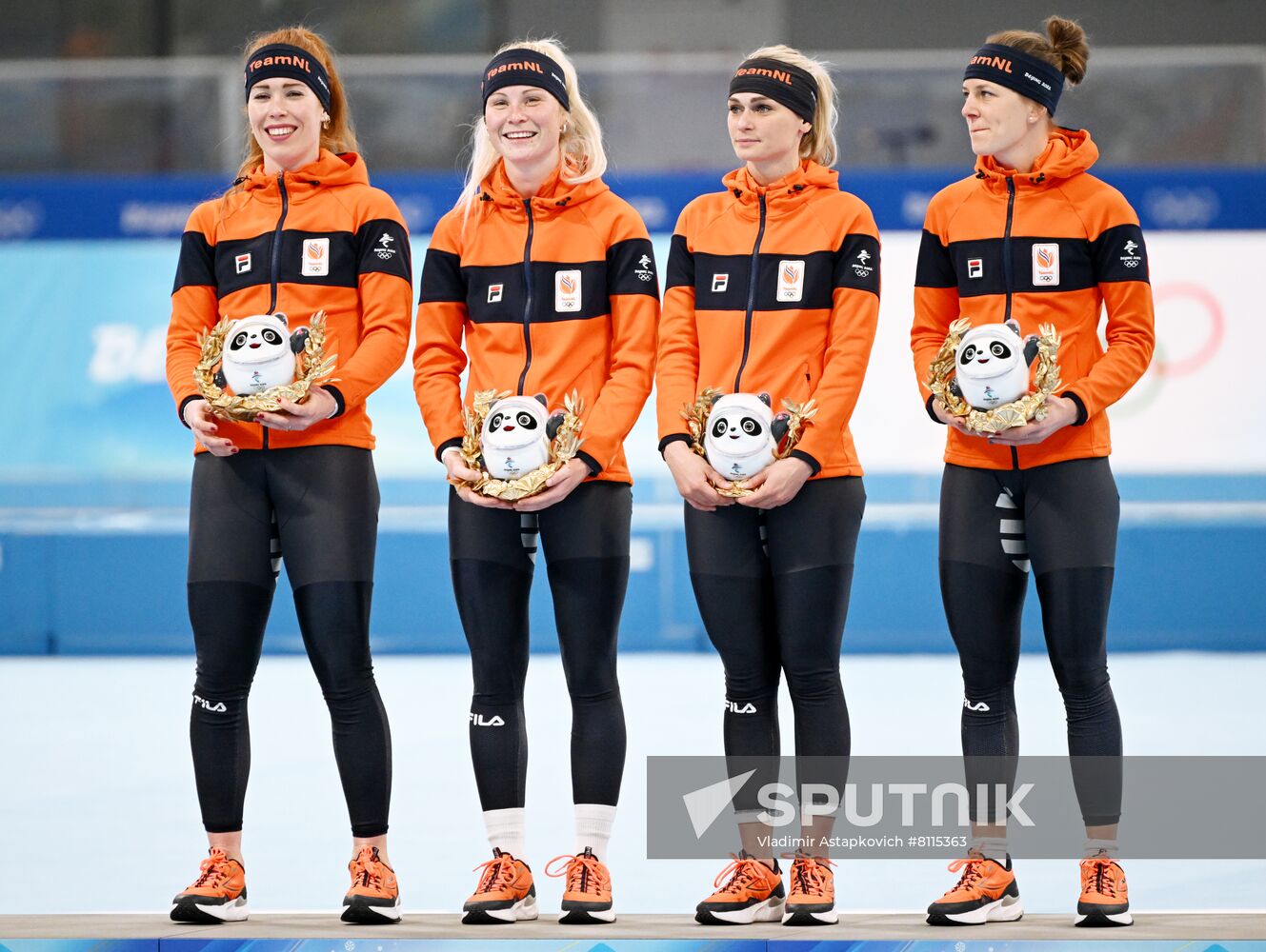 China Olympics 2022 Speed Skating Women Team Pursuit