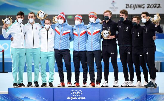 China Olympics 2022 Speed Skating Men Team Pursuit