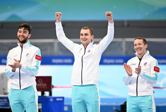 China Olympics 2022 Speed Skating Men Team Pursuit