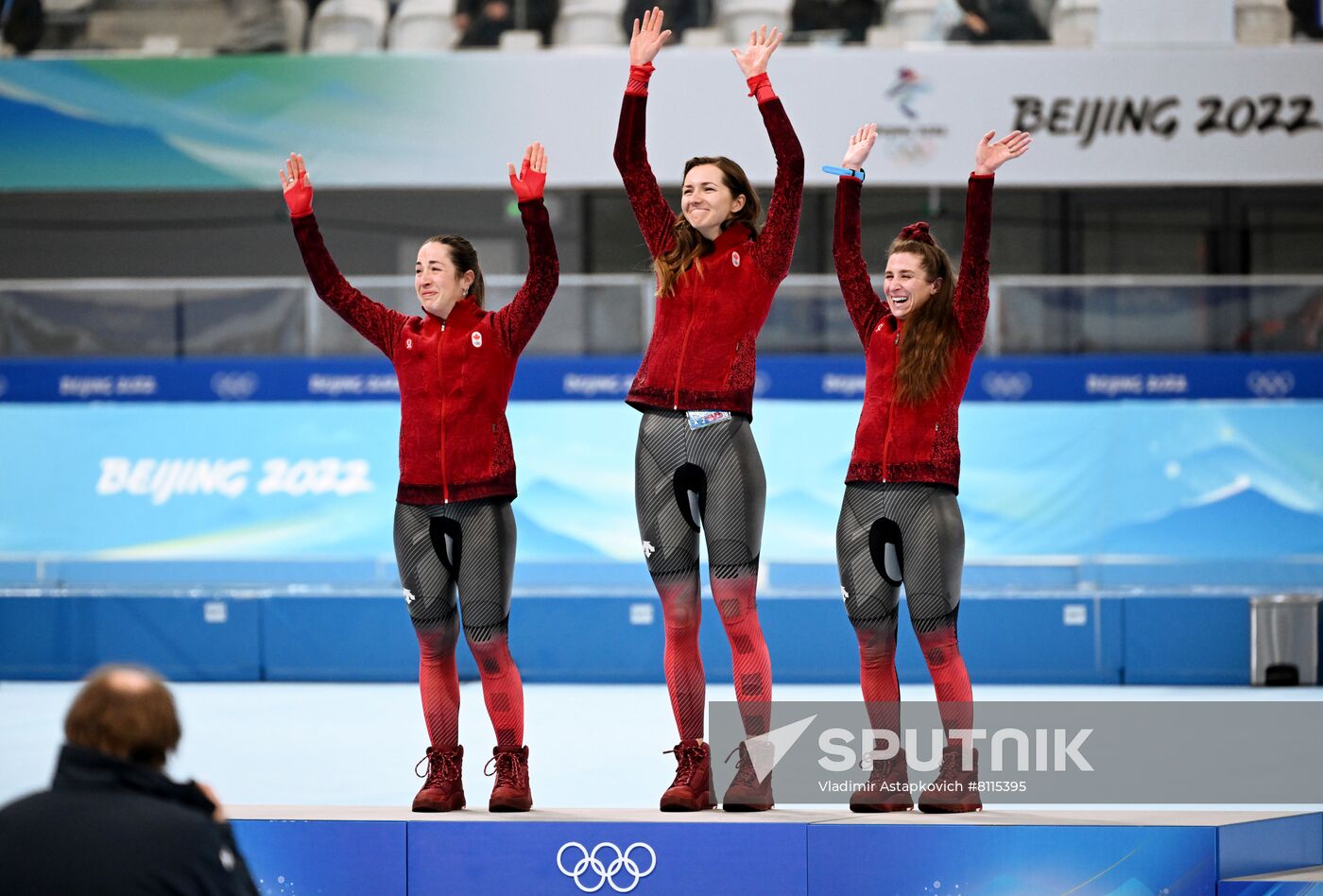China Olympics 2022 Speed Skating Women Team Pursuit