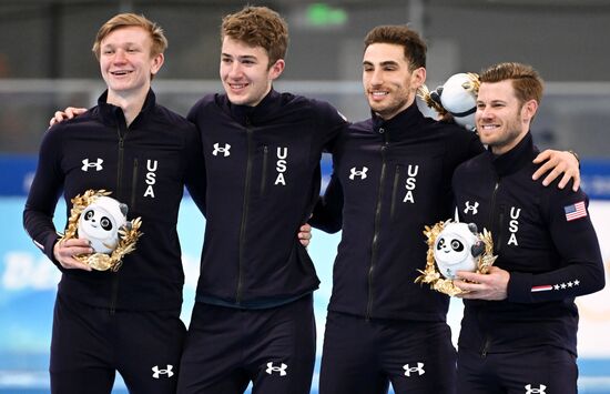 China Olympics 2022 Speed Skating Men Team Pursuit