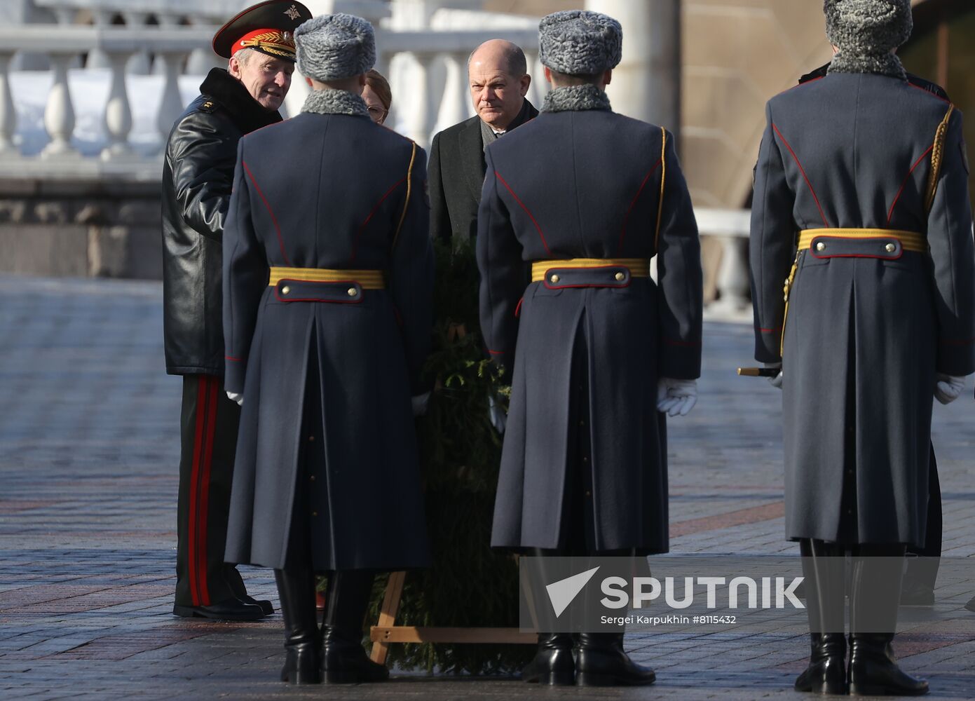 Russia Germany Wreath Laying