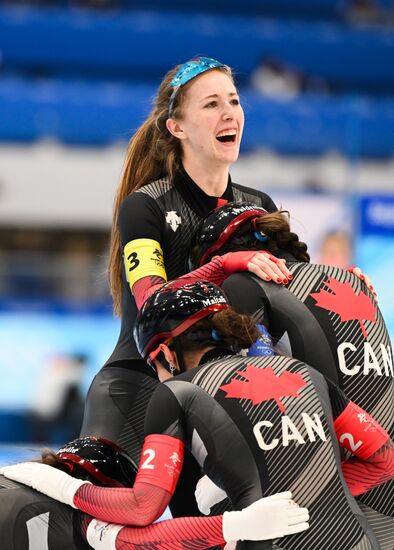 China Olympics 2022 Speed Skating Women Team Pursuit
