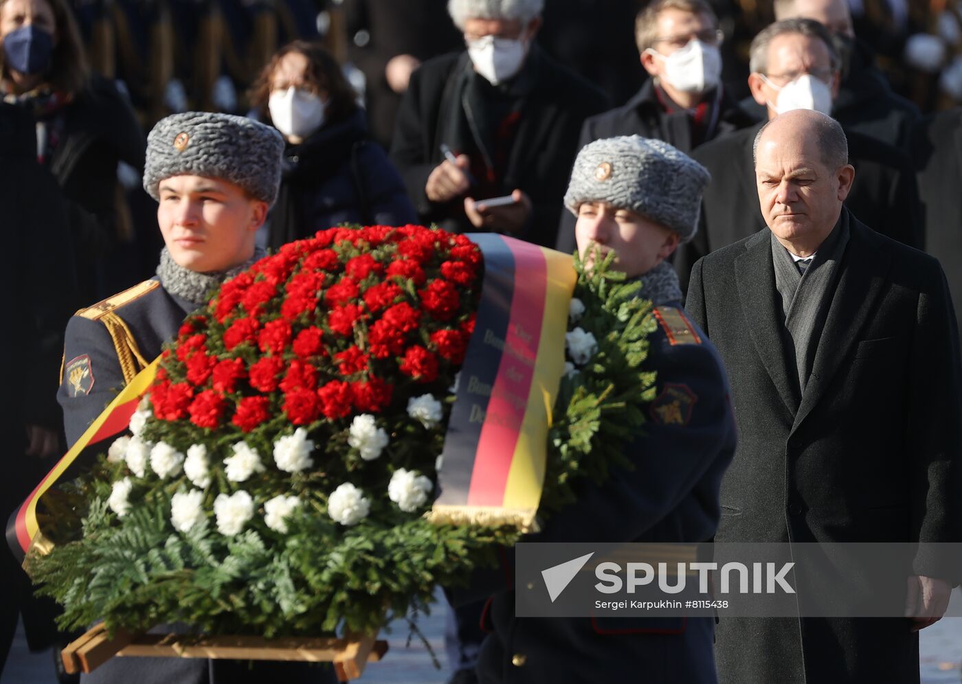 Russia Germany Wreath Laying