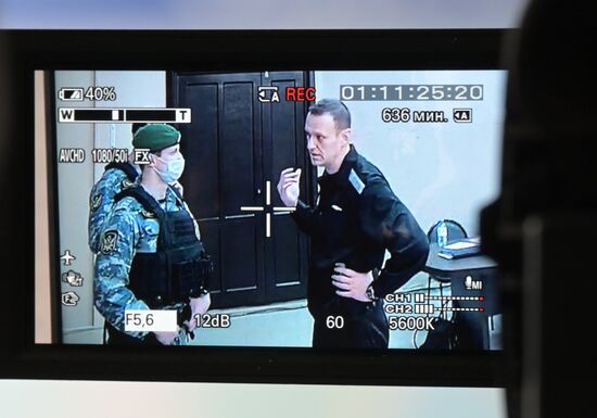 Russia Navalny New Case Trial