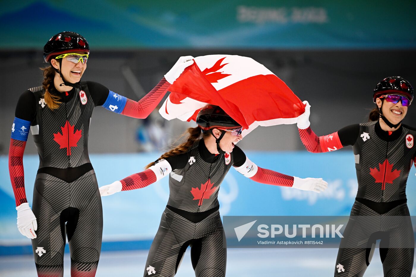 China Olympics 2022 Speed Skating Women Team Pursuit