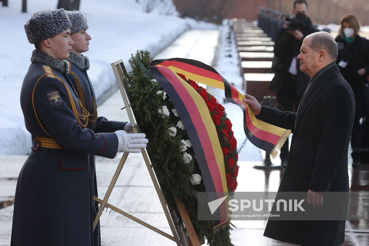 Russia Germany Wreath Laying