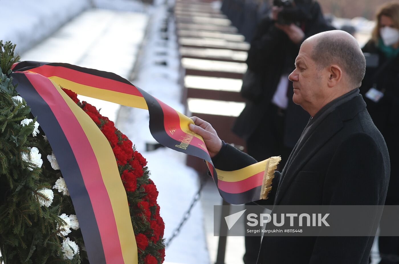 Russia Germany Wreath Laying