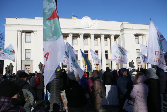 Ukraine Coronavirus Restrictions Protest