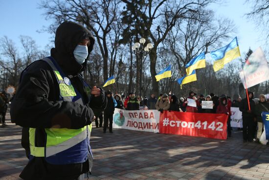 Ukraine Coronavirus Restrictions Protest