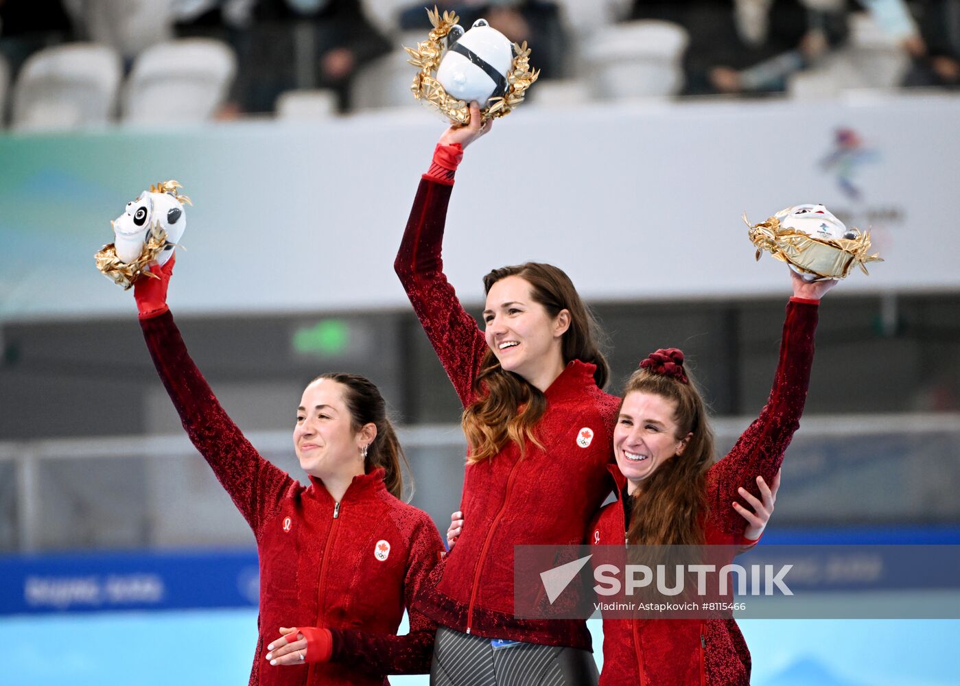 China Olympics 2022 Speed Skating Women Team Pursuit