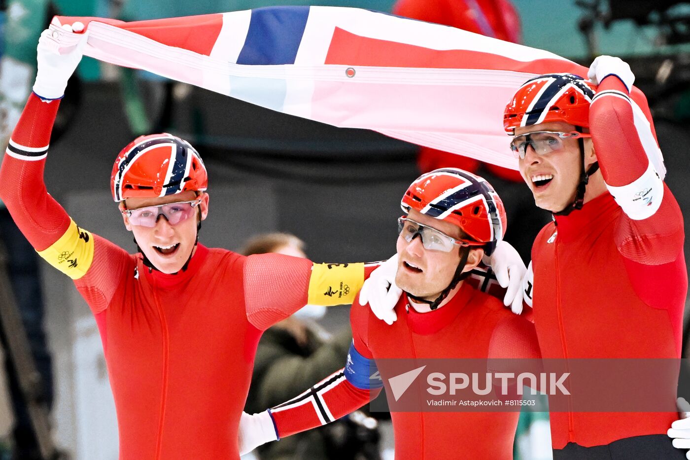 China Olympics 2022 Speed Skating Men Team Pursuit