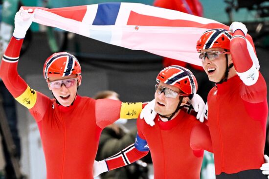 China Olympics 2022 Speed Skating Men Team Pursuit