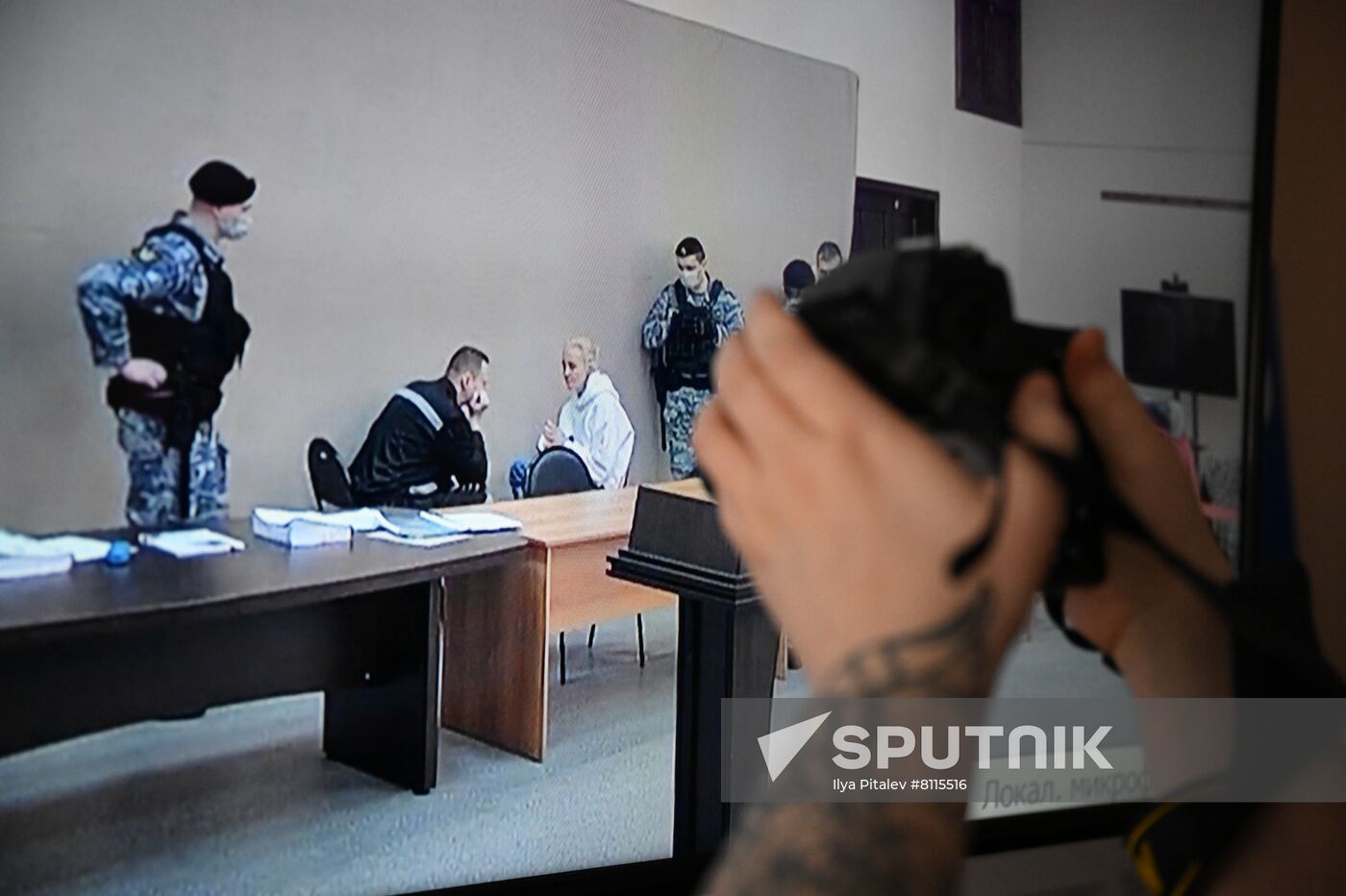 Russia Navalny New Case Trial