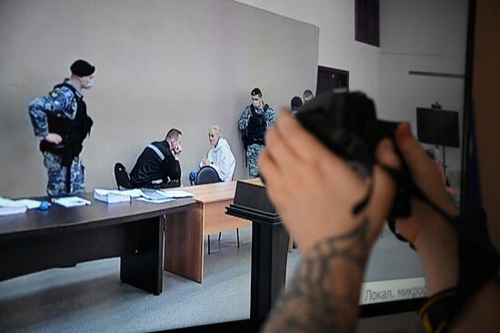 Russia Navalny New Case Trial