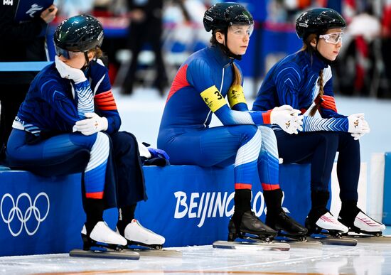 China Olympics 2022 Speed Skating Women Team Pursuit