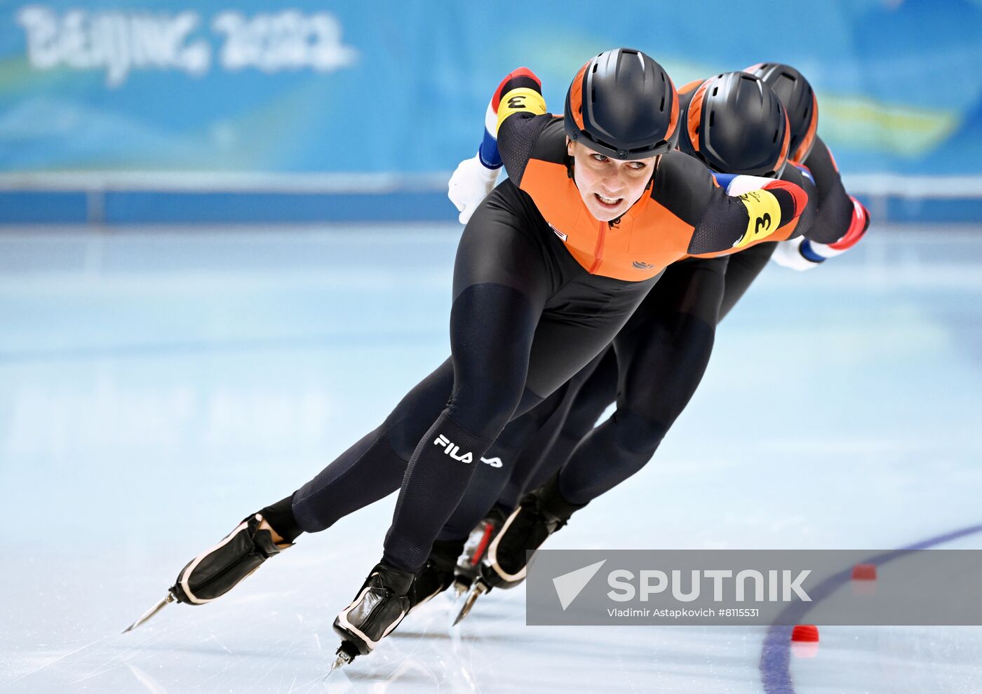 China Olympics 2022 Speed Skating Women Team Pursuit