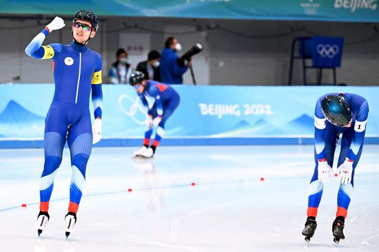 China Olympics 2022 Speed Skating Men Team Pursuit