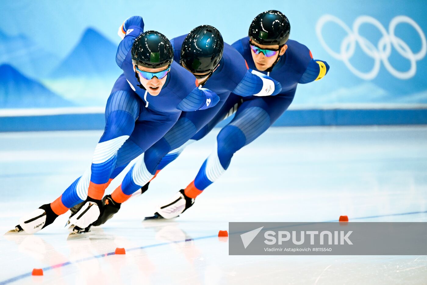 China Olympics 2022 Speed Skating Men Team Pursuit