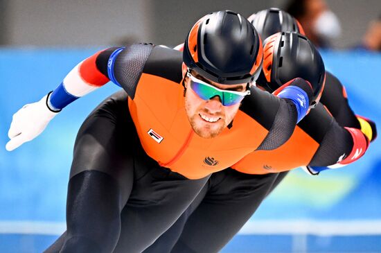 China Olympics 2022 Speed Skating Men Team Pursuit