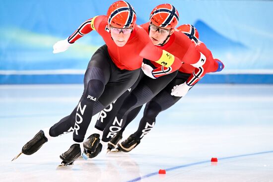 China Olympics 2022 Speed Skating Men Team Pursuit