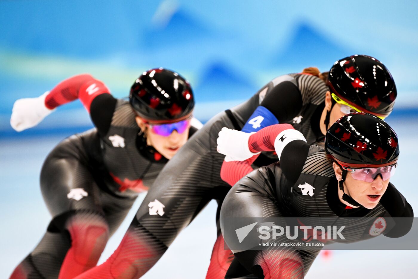 China Olympics 2022 Speed Skating Women Team Pursuit