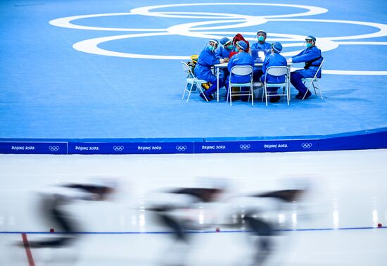 China Olympics 2022 Speed Skating Men Team Pursuit