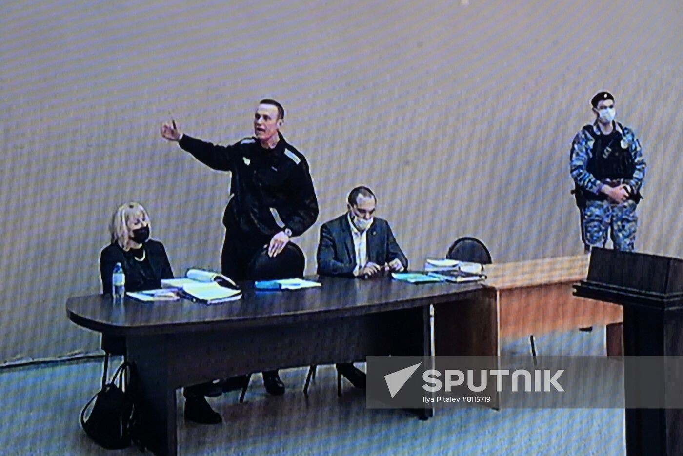Russia Navalny New Case Trial