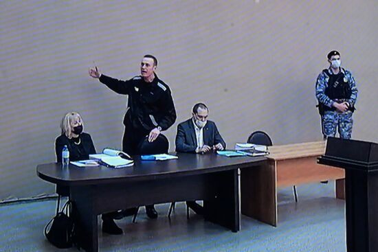 Russia Navalny New Case Trial